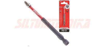 Skrūvgrieža uzgalis SHOCKWAVE IMPACT DUTY™, PZ 2, 90 mm, Milwaukee, 4932430867