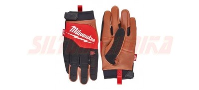 Кожаные рабочие перчатки Milwaukee, HYBRID, M/8, 4932471912