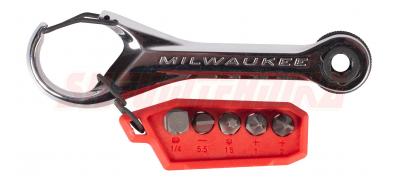 Трещоточный ключ Micro Ratchet, 7 in 1, Milwaukee, 4932498792