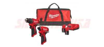 Akumulātora instrumentu kompplekts M12BLPP2D-202B, Milwaukee, 4933500139