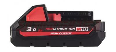 HIGH OUTPUT™ аккумулятор M18 HB3, 3 Ач (18 В), Milwaukee, 4932471069