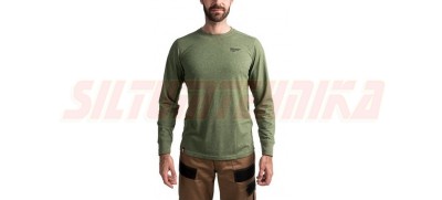 Легкая, комбинированная рабочая рубашка с длинными рукавами, HT LS GN, M, зеленая, Milwaukee, 4932492999