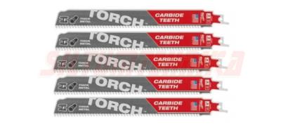 Izturīgi TORCH™ demontāžas darbu asmeņi ar cietmetāla zobiem, 230 x 10 mm, Milwaukee, 48005552