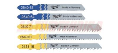 Figūrzāģa asmeņu komplekts - T-turētāja ligzda, Milwaukee, 4932345825
