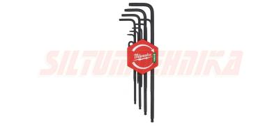 Набор ключей TORX KEY L-образных, 9 шт., Milwaukee, 4932492693