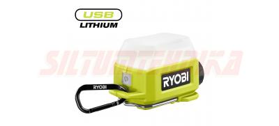 USB Lithium™ устройство освещения рабочей зоны (фонарь), 4 В, 300 Лм, RLA4-0, Ryobi, 4892210235794