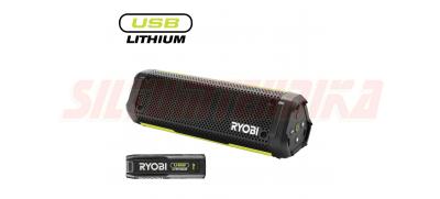 USB Lithium™ беспроводная Bluetooth-колонка 4 B, RS4-120G, Ryobi, 4892210232236