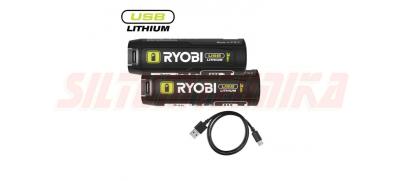 USB Lithium™ aккумулятор RB4L30x2, 3,0 Ач, 4 В, 2 шт., 5133006547, Ryobi