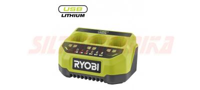 USB Lithium™ зарядное устройство для аккумуляторов с 3 разъемами, RC43P, 4 В, Ryobi