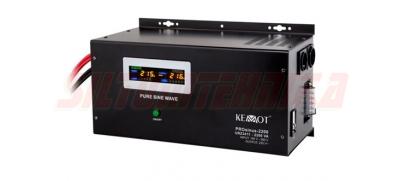 Nepārtrauktās barošanas bloks UPS, invertors ar sinusoidālu izejas spriegumu un uzlādes funkciju, 1600 W, PROsinus-2200, URZ3411, KEMOT