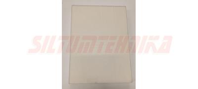 Granulu apkures kamīna Centropelet ZV14 durvju stikls, 205 x 413 mm, Centrometal, 29568