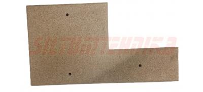 Granulu apkures katla PEL-TEC 18 augšējā vāka ugunsdrošais elements, 530,3x287x40 mm, Centrometal, 25249