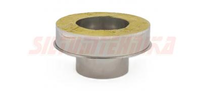 Nerūsējošā tērauda skursteņa adapteris D100/200, izolēts, AISI 315, STANDARD PRO