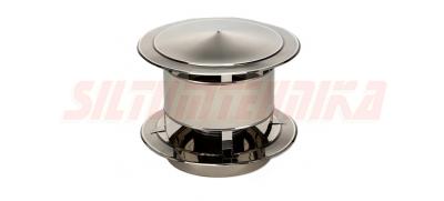 Колпак дымохода из нержавеющей стали D100/200, AISI 304, STANDARD PRO