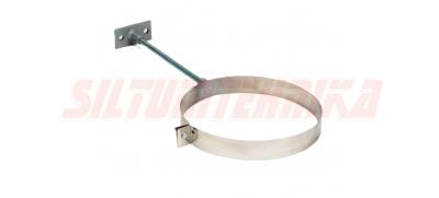 Nerūsējošā tērauda skursteņa stiprinājums ar vītni D200/300, AISI 304, STANDARD PRO