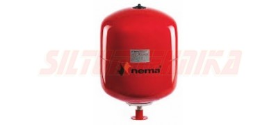 Universāls izplešanās trauks NEMA NEL 5 L, 10 bar, sarkans, EPDM