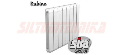Alumīnija radiatori 392*80*1, RUBINO (10cm)